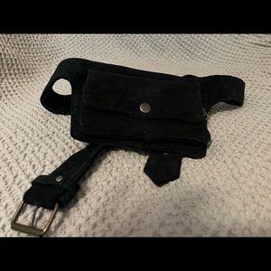 Leather fanny pack - like new